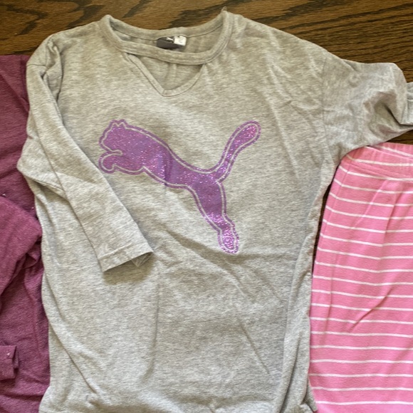 Girls Lot of Clothes Jumper Jeans PJs and Top Shorts 10/12 - Picture 2 of 8